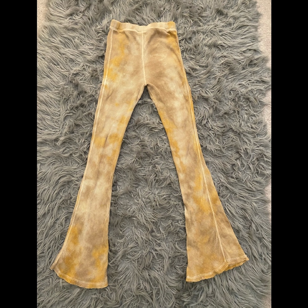 Wild Fable waffle tie dye wide leg pant